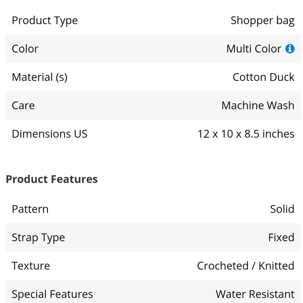 Bundle of 2 Khaki Shopping Totes New With Tag - Picture 2 of 3